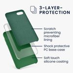 Husa pentru Apple iPhone 8/iPhone 7/iPhone SE 2, Silicon, Verde, 40225.227, Kwmobile fotografia produsului View 6 S