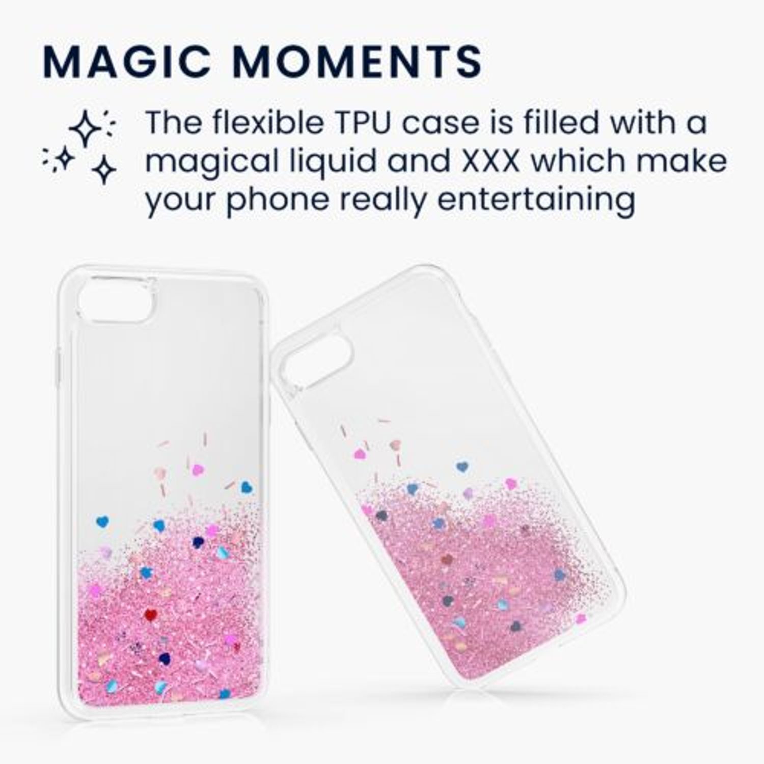 Husa pentru Apple iPhone 8/iPhone 7/iPhone SE 2, Silicon, Multicolor, 56805.01, Kwmobile fotografia produsului View 4 L