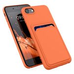 Husa pentru Apple iPhone 8/iPhone 7/iPhone SE 2, Silicon, Portocaliu, 55117.29, Kwmobile fotografia produsului View 2 S