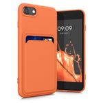 Husa pentru Apple iPhone 8/iPhone 7/iPhone SE 2, Silicon, Portocaliu, 55117.29, Kwmobile fotografia produsului