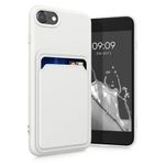 Husa pentru Apple iPhone 8/iPhone 7/iPhone SE 2, Silicon, Alb, 55117.02, Kwmobile fotografia produsului