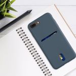 Husa pentru Apple iPhone 8 Plus/iPhone 7 Plus, Silicon, Albastru, 49102.202, Kwmobile fotografia produsului View 3 S