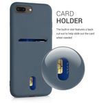 Husa pentru Apple iPhone 8 Plus/iPhone 7 Plus, Silicon, Albastru, 49102.202, Kwmobile fotografia produsului View 4 S