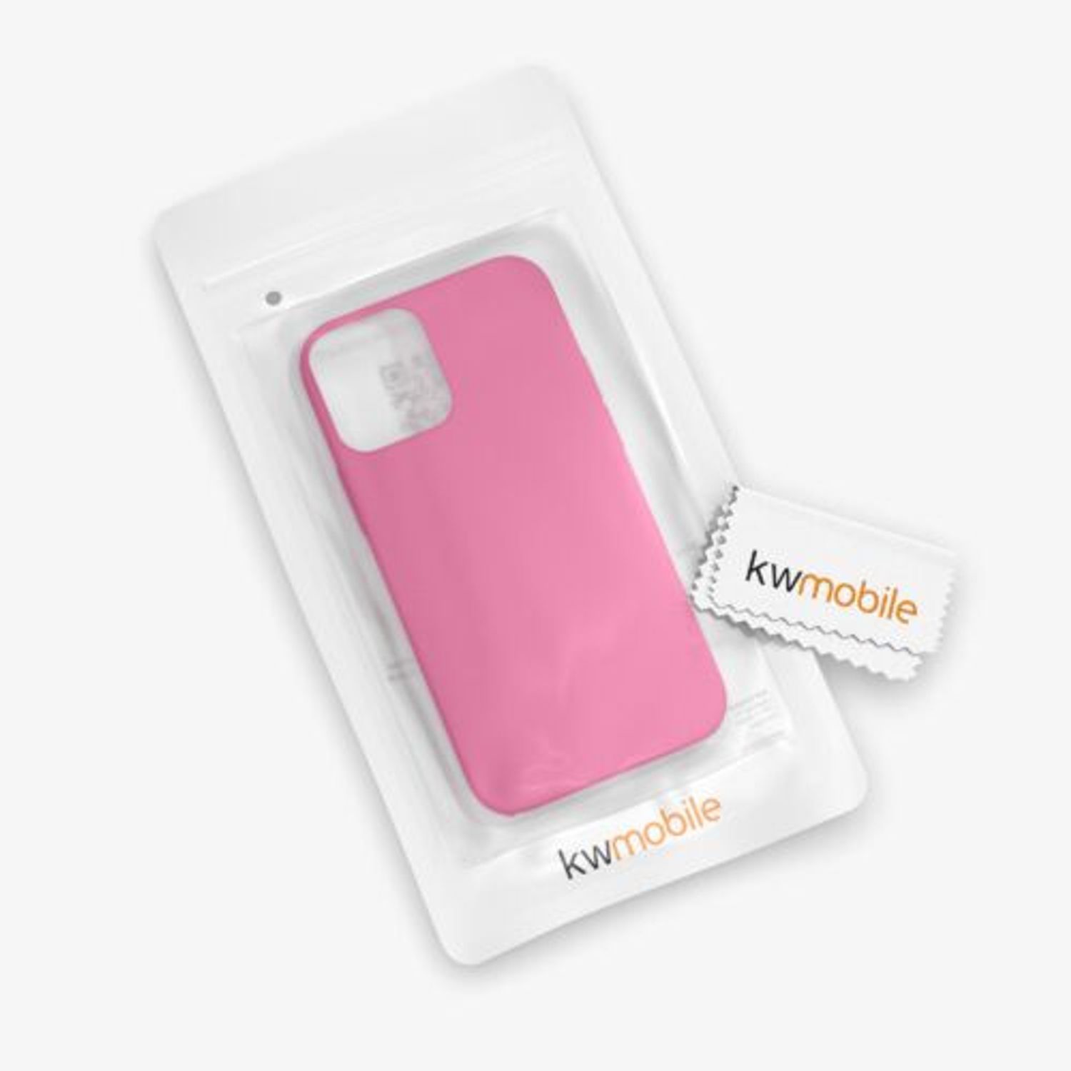 Husa pentru Apple iPhone 12/iPhone 12 Pro, Silicon, Roz, 52641.212 fotografia produsului View 8 L