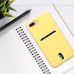 Husa pentru Apple iPhone 8 Plus/iPhone 7 Plus, Silicon, Galben, 49102.06, Kwmobile fotografia produsului View 3 S