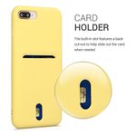 Husa pentru Apple iPhone 8 Plus/iPhone 7 Plus, Silicon, Galben, 49102.06, Kwmobile fotografia produsului View 4 S