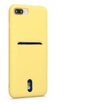 Husa pentru Apple iPhone 8 Plus/iPhone 7 Plus, Silicon, Galben, 49102.06, Kwmobile fotografia produsului View 8 S