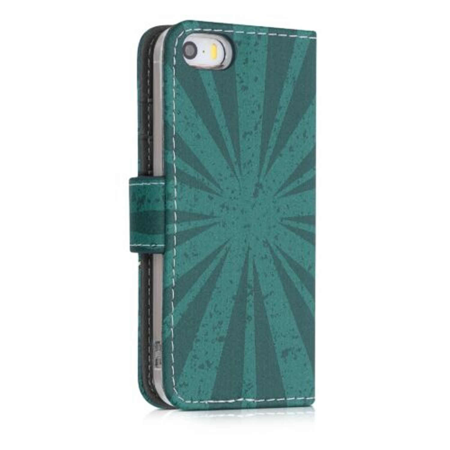 Husa pentru Apple iPhone 5s/iPhone SE, Piele ecologica, Multicolor, 20207.34, Kwmobile fotografia produsului View 4 L