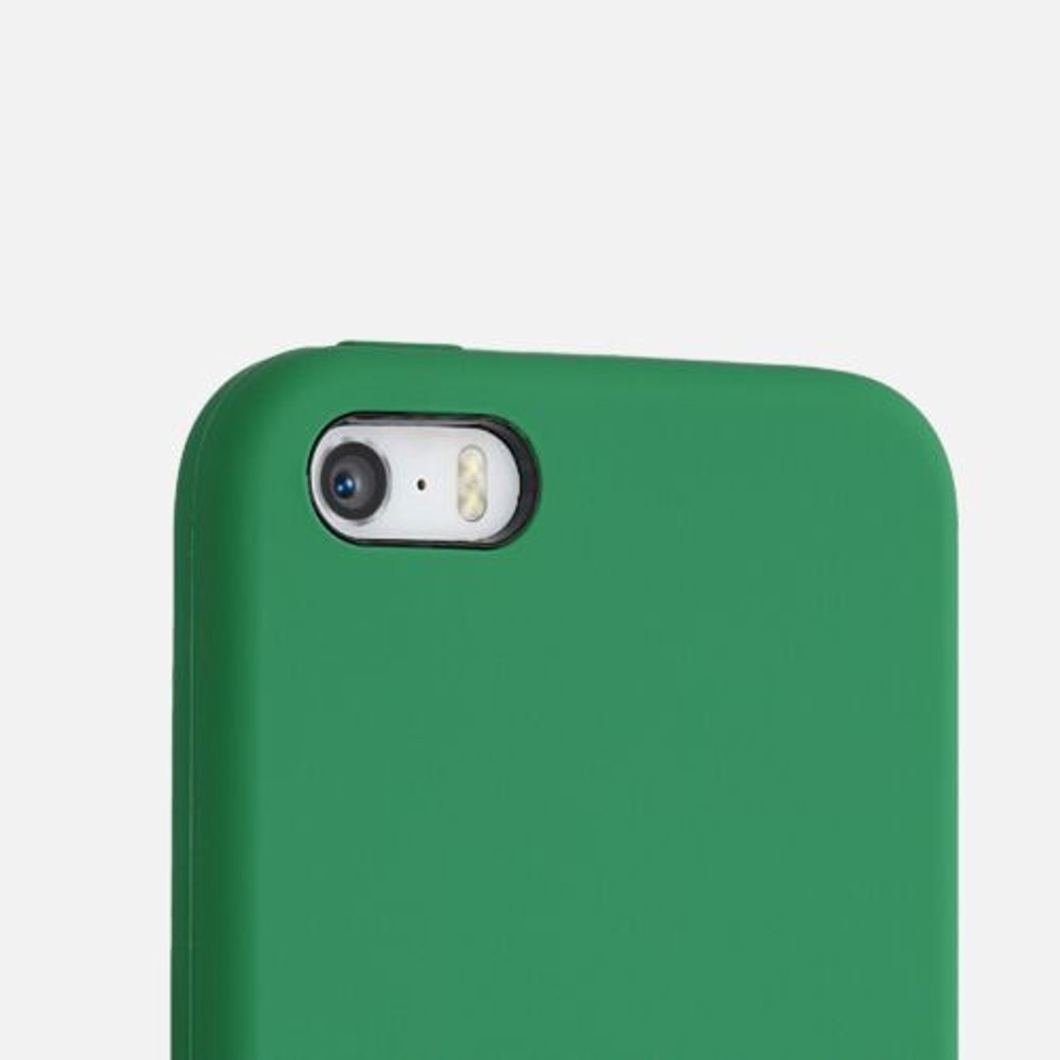 Husa pentru Apple iPhone 5s/iPhone SE, Silicon, Verde, 42766.227, Kwmobile fotografia produsului View 7 L