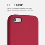 Husa pentru Apple iPhone 5s/iPhone SE, Silicon, Rosu, 42766.229, Kwmobile fotografia produsului View 4 S
