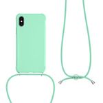 Husa pentru Apple iPhone X/iPhone XS, Silicon, Verde, 49915.71, Kwmobile fotografia produsului View 2 S