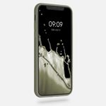 Husa pentru Apple iPhone X/iPhone XS, Silicon, Verde, 42492.172, Kwmobile fotografia produsului View 3 S