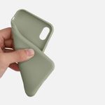 Husa pentru Apple iPhone X/iPhone XS, Silicon, Verde, 42492.172, Kwmobile fotografia produsului View 7 S