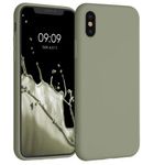 Husa pentru Apple iPhone X/iPhone XS, Silicon, Verde, 42492.172, Kwmobile fotografia produsului