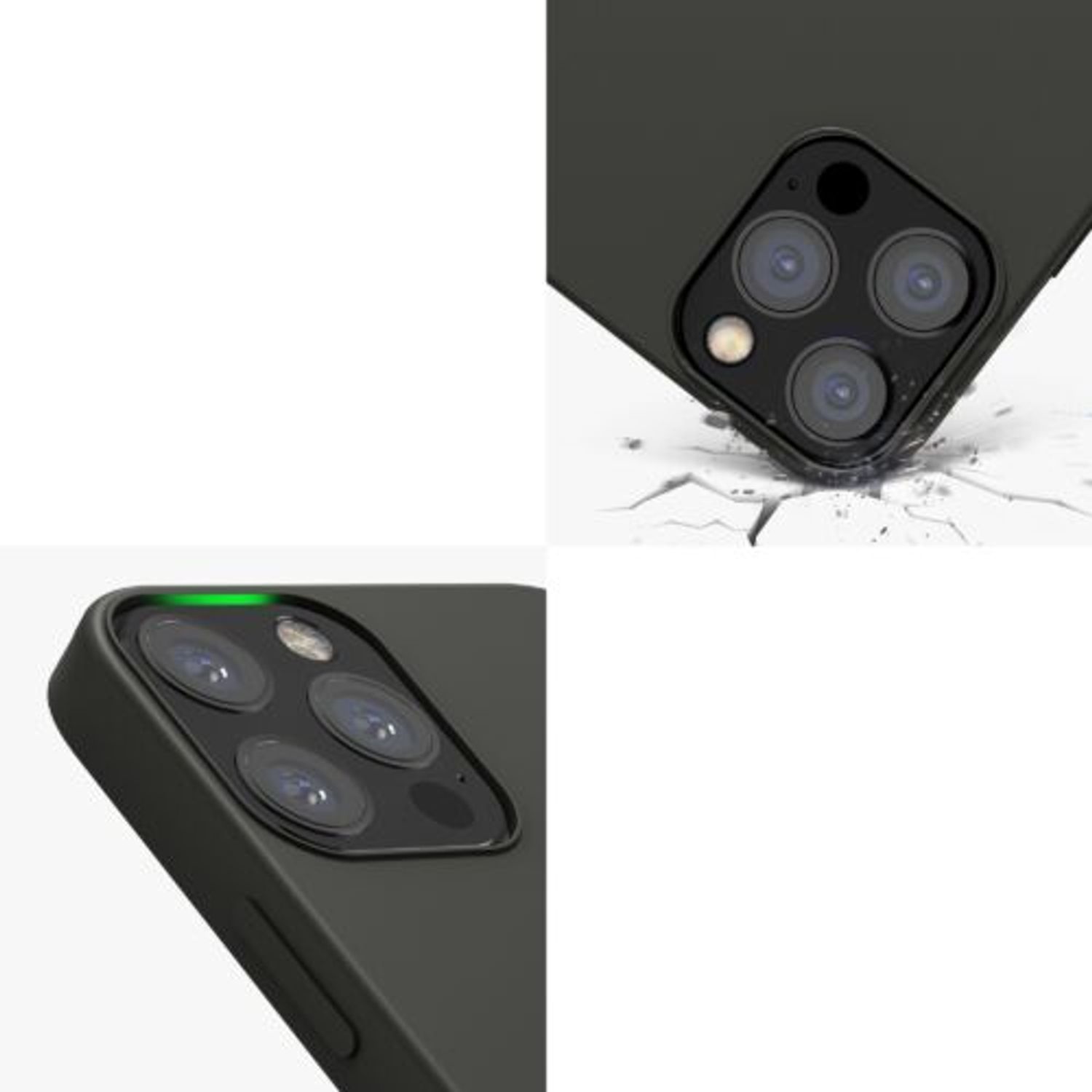 Husa pentru Apple iPhone 12/iPhone 12 Pro, Silicon, Verde, 52641.107 fotografia produsului View 8 L