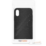 Husa pentru Apple iPhone X/iPhone XS, Silicon, Negru, 49558.02, Kwmobile fotografia produsului View 7 S