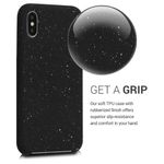 Husa pentru Apple iPhone X/iPhone XS, Silicon, Negru, 49558.02, Kwmobile fotografia produsului View 4 S