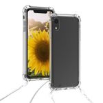 Husa pentru Apple iPhone XR, Silicon, Transparent, 48672.02, Kwmobile fotografia produsului View 12 S