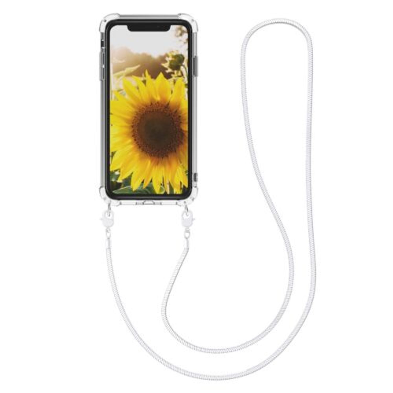 Husa pentru Apple iPhone XR, Silicon, Transparent, 48672.02, Kwmobile fotografia produsului View 16 L
