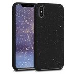 Husa pentru Apple iPhone X/iPhone XS, Silicon, Negru, 49558.02, Kwmobile fotografia produsului