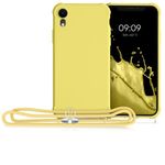 Husa pentru Apple iPhone XR, Silicon, Galben, 49917.158, Kwmobile fotografia produsului View 8 S