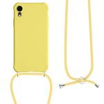 Husa pentru Apple iPhone XR, Silicon, Galben, 49917.158, Kwmobile fotografia produsului View 2 S