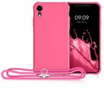 Husa pentru Apple iPhone XR, Silicon, Roz, 49917.77, Kwmobile fotografia produsului View 7 S