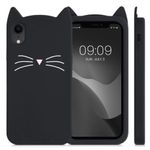 Husa pentru Apple iPhone XR, Silicon, Negru, 55619.01, Kwmobile fotografia produsului View 2 S