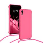 Husa pentru Apple iPhone XR, Silicon, Roz, 49917.77, Kwmobile fotografia produsului View 4 S