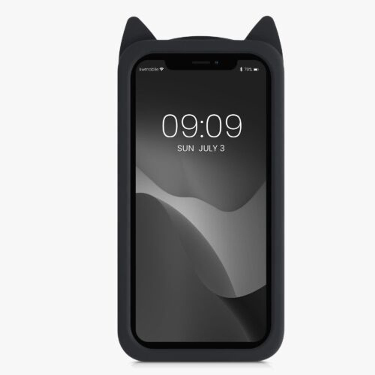 Husa pentru Apple iPhone XR, Silicon, Negru, 55619.01, Kwmobile fotografia produsului View 4 L
