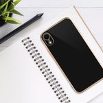 Husa pentru Apple iPhone XR, Silicon, Negru, 56294.01, Kwmobile fotografia produsului View 4 S