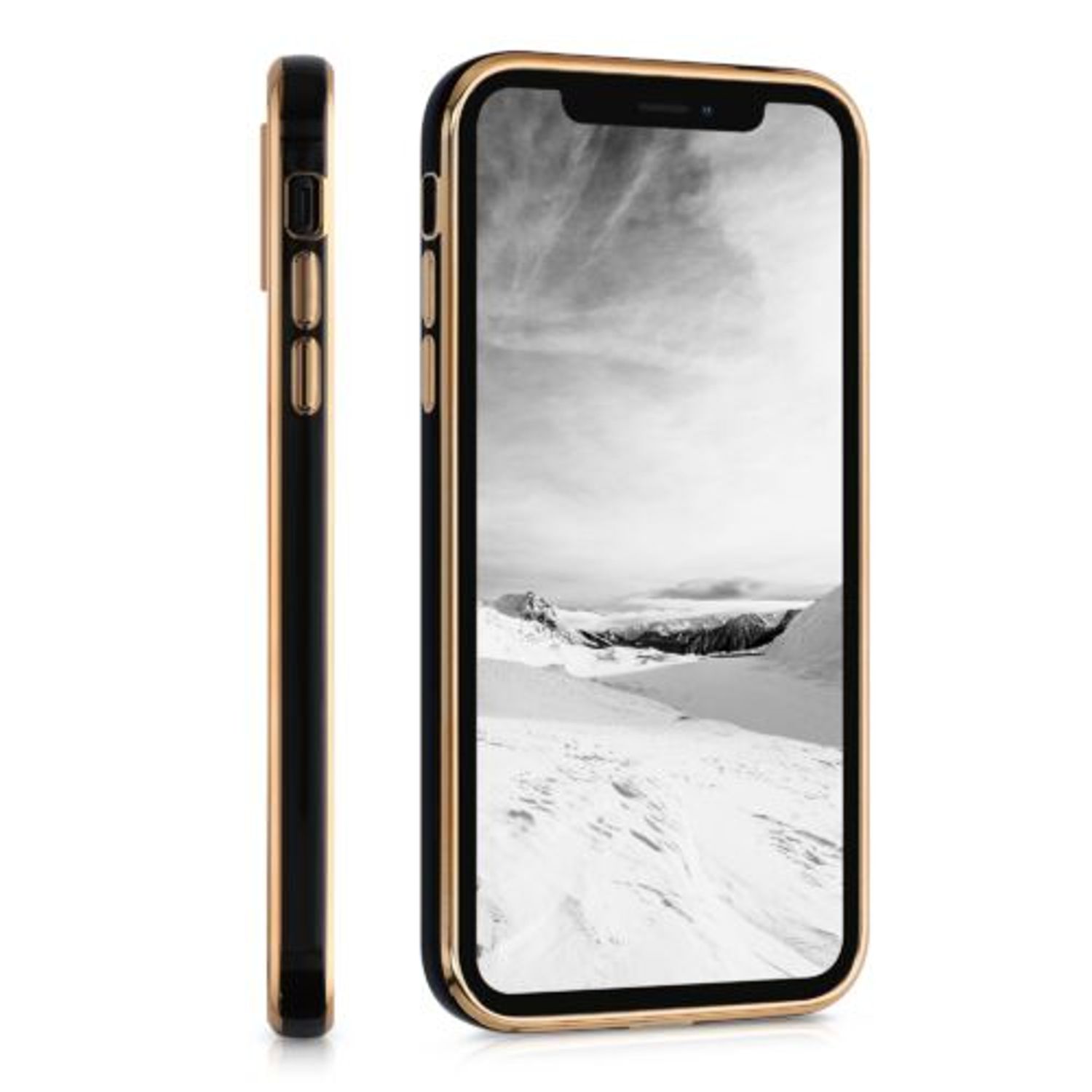 Husa pentru Apple iPhone XR, Silicon, Negru, 56294.01, Kwmobile fotografia produsului View 5 L