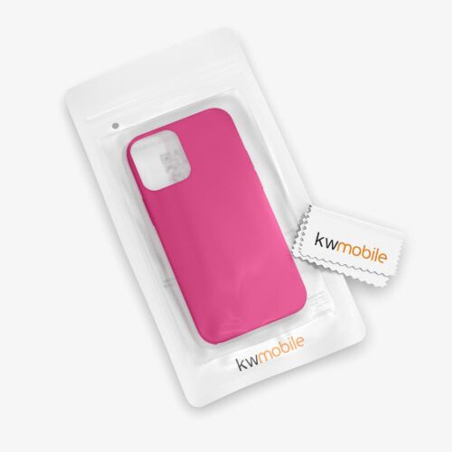 Husa pentru Apple iPhone 12/iPhone 12 Pro, Silicon, Roz, 52641.213 fotografia produsului View 8 L