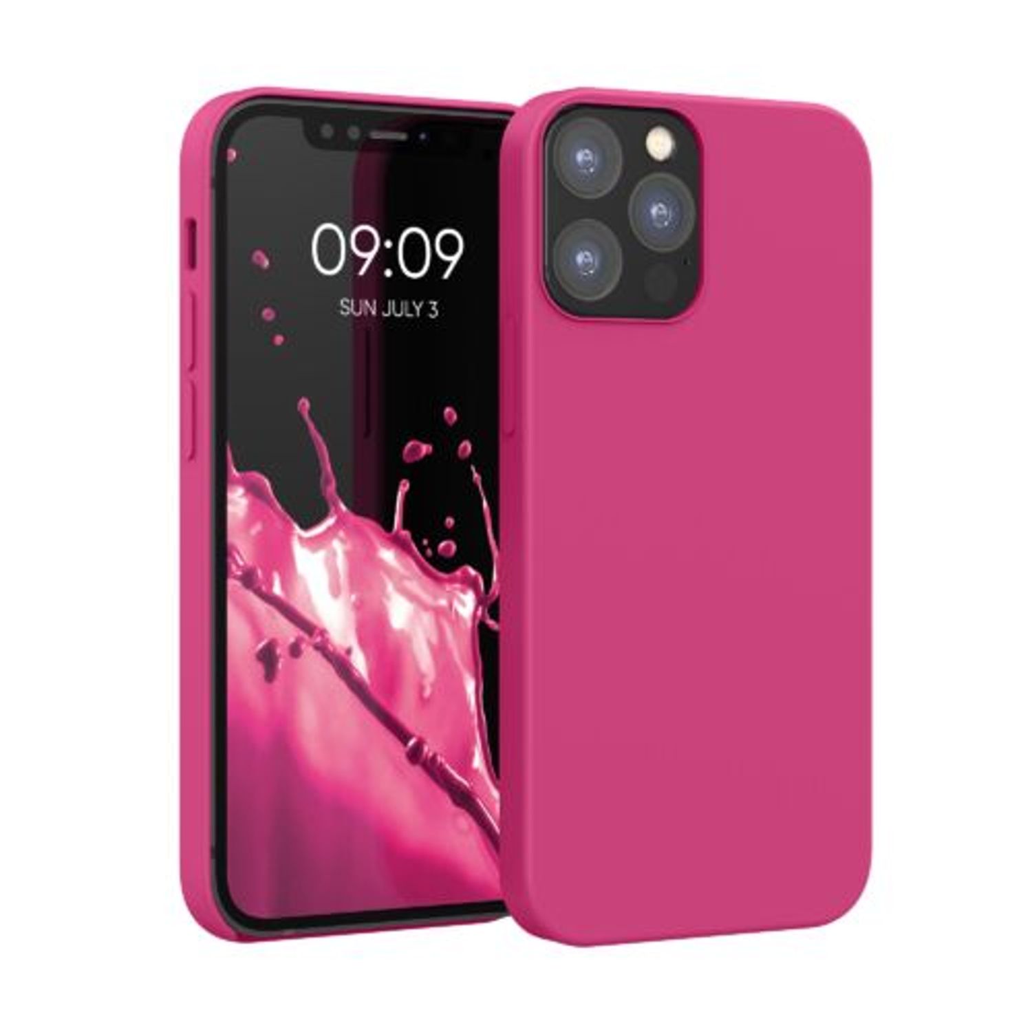 Husa pentru Apple iPhone 12/iPhone 12 Pro, Silicon, Roz, 52641.213 fotografia produsului