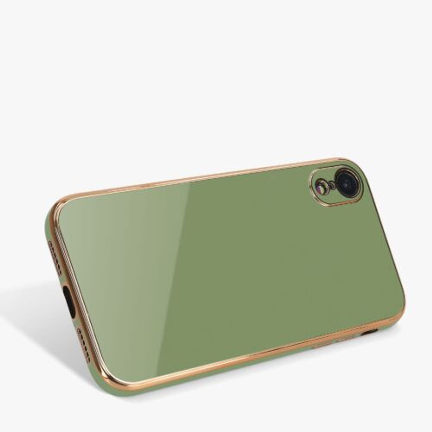 Husa pentru Apple iPhone XR, Silicon, Verde, 56294.137, Kwmobile fotografia produsului View 4 L