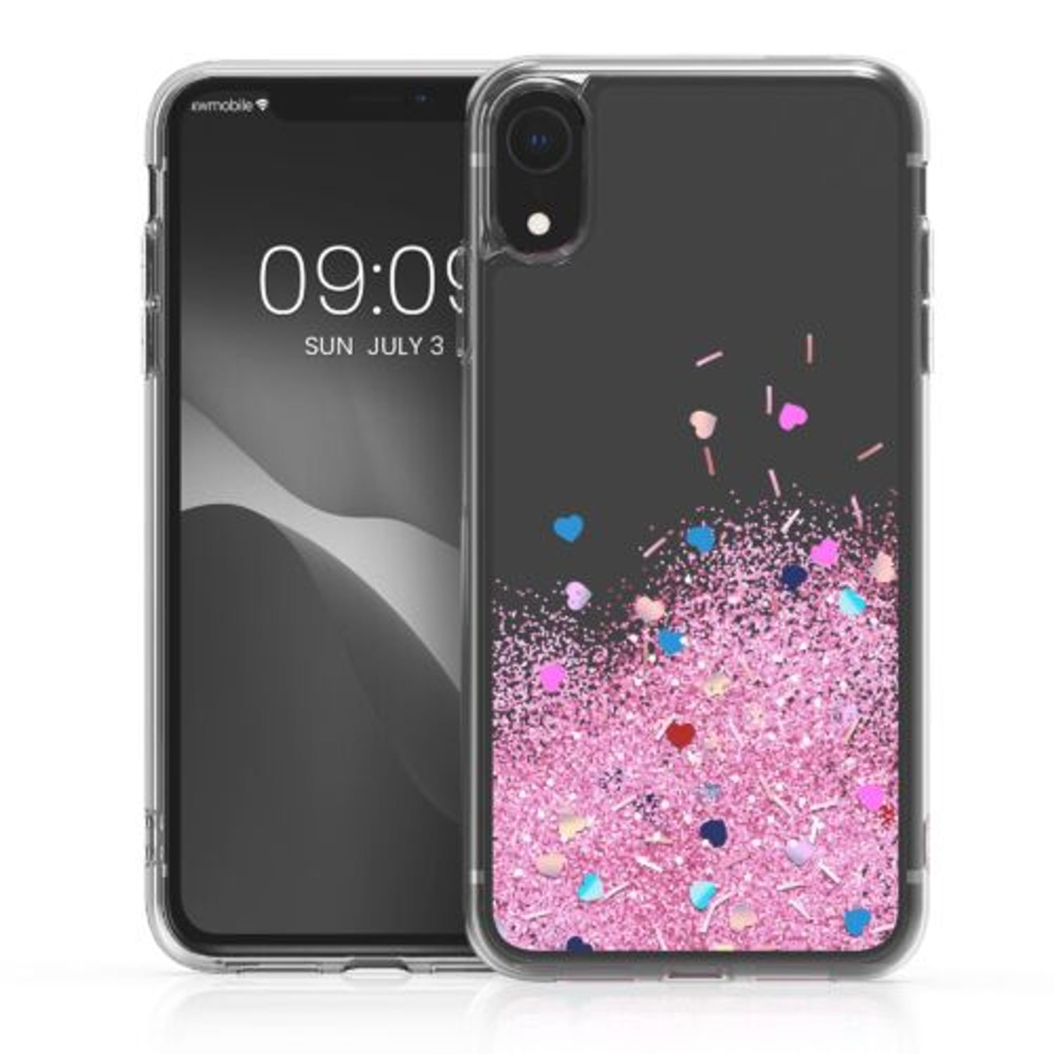 Husa pentru Apple iPhone XR, Silicon, Multicolor, 56806.01, Kwmobile fotografia produsului View 4 L