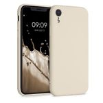 Husa pentru Apple iPhone XR, Silicon, Crem, 49983.204, Kwmobile fotografia produsului