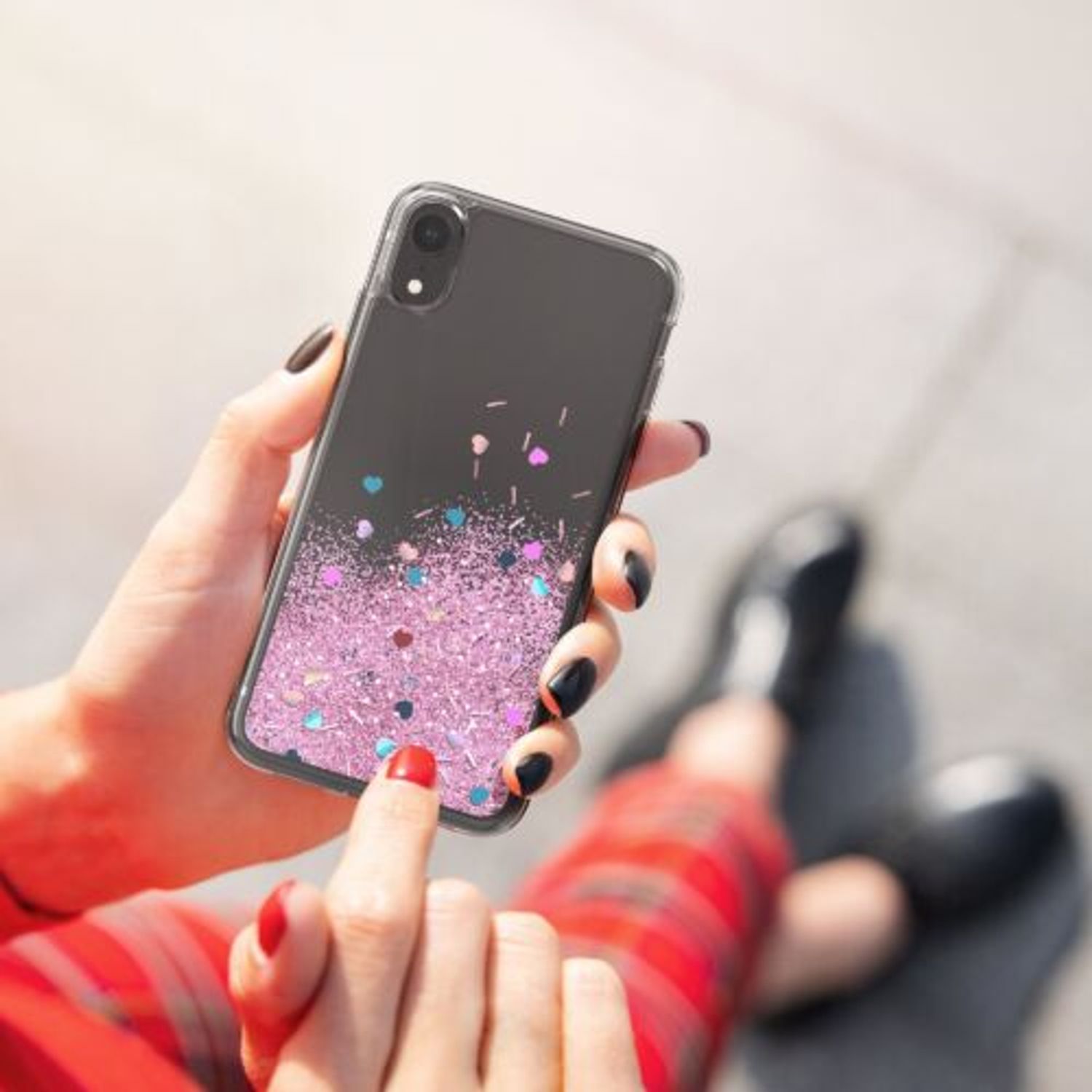 Husa pentru Apple iPhone XR, Silicon, Multicolor, 56806.01, Kwmobile fotografia produsului View 5 L