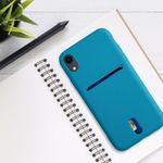 Husa pentru Apple iPhone XR, Silicon, Albastru, 49101.224, Kwmobile fotografia produsului View 3 S