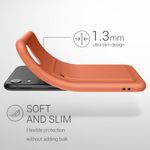 Husa pentru Apple iPhone XR, Silicon, Portocaliu, 55116.29, Kwmobile fotografia produsului View 4 S