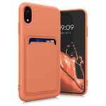 Husa pentru Apple iPhone XR, Silicon, Portocaliu, 55116.29, Kwmobile fotografia produsului View 2 S