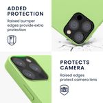 Husa pentru Apple iPhone 12/iPhone 12 Pro, Silicon, Verde, 52641.214 fotografia produsului View 19 S
