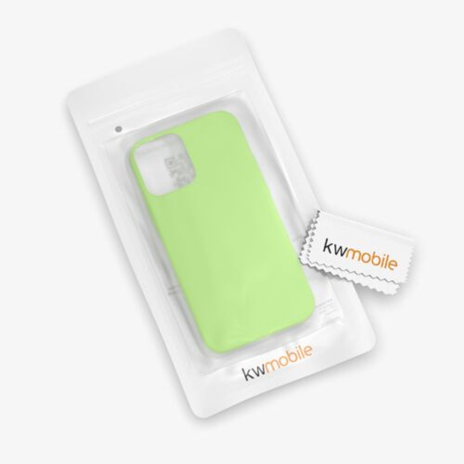 Husa pentru Apple iPhone 12/iPhone 12 Pro, Silicon, Verde, 52641.214 fotografia produsului View 15 L