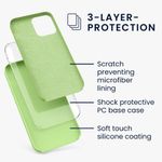Husa pentru Apple iPhone 12/iPhone 12 Pro, Silicon, Verde, 52641.214 fotografia produsului View 20 S