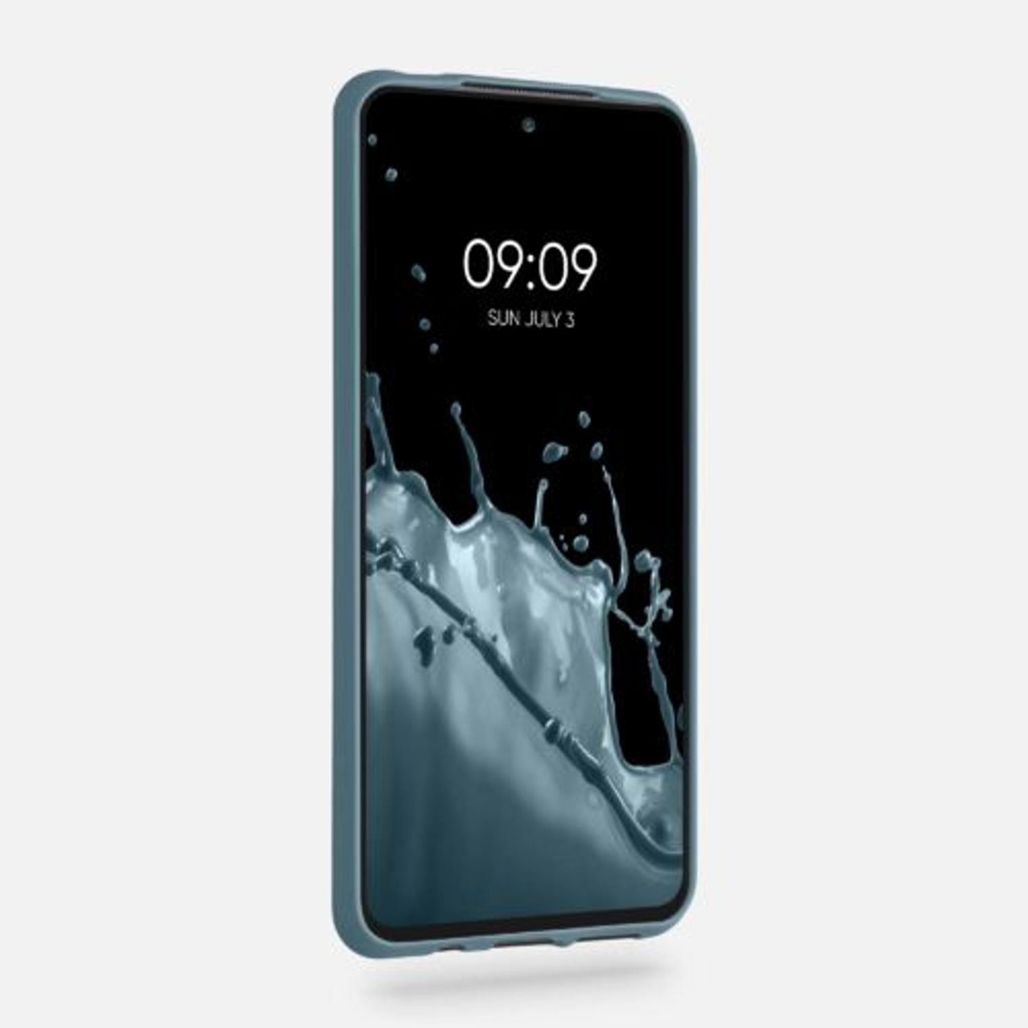 Husa pentru Xiaomi Mi 10T Lite, Silicon, Verde, 53621.207, Kwmobile fotografia produsului View 6 L