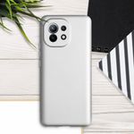 Husa pentru Xiaomi Mi 11, Silicon, Silver, 54189.67, Kwmobile fotografia produsului View 5 S