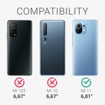 Husa pentru Xiaomi Mi 11, Silicon, Silver, 54189.67, Kwmobile fotografia produsului View 2 S