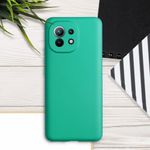 Husa pentru Xiaomi Mi 11, Silicon, Verde, 54189.128, Kwmobile fotografia produsului View 3 S