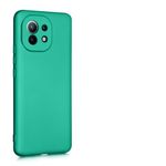 Husa pentru Xiaomi Mi 11, Silicon, Verde, 54189.128, Kwmobile fotografia produsului View 8 S