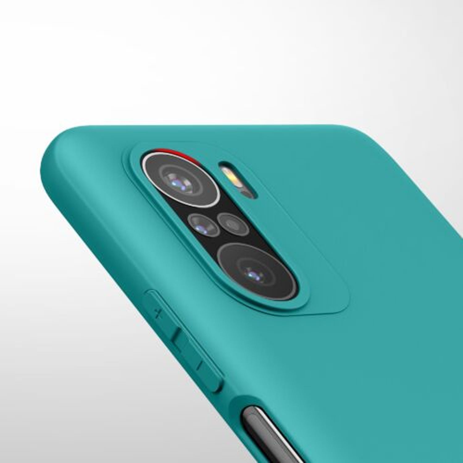Husa pentru Xiaomi Mi 11i/Poco F3, Silicon, Verde, 54731.57, Kwmobile fotografia produsului View 9 L